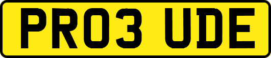 PR03UDE