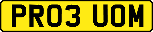 PR03UOM
