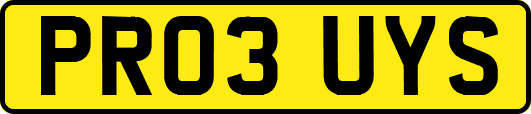PR03UYS