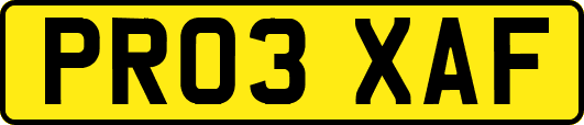 PR03XAF
