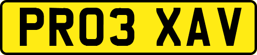 PR03XAV