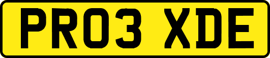 PR03XDE