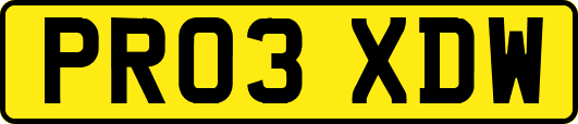 PR03XDW