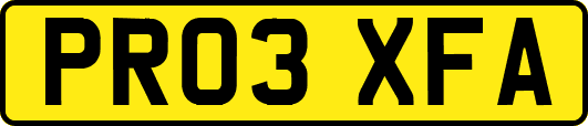 PR03XFA