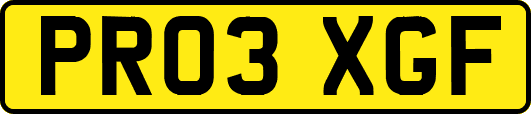 PR03XGF