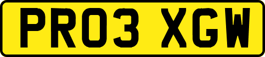 PR03XGW