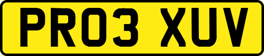 PR03XUV