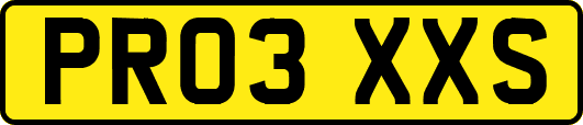 PR03XXS