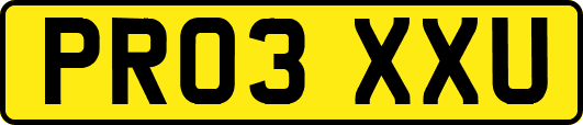 PR03XXU