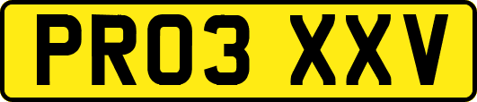 PR03XXV