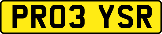 PR03YSR