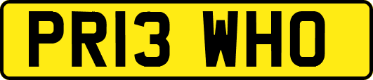 PR13WHO