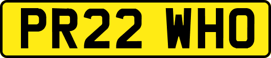 PR22WHO