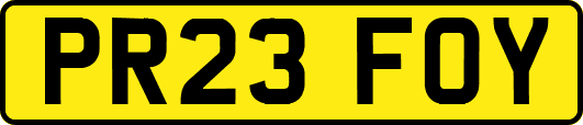 PR23FOY