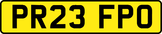 PR23FPO