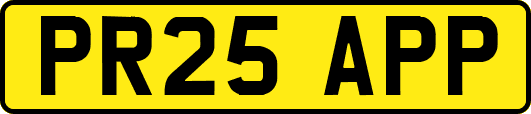 PR25APP
