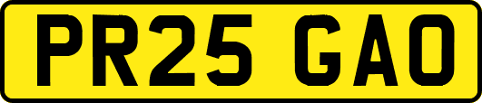 PR25GAO