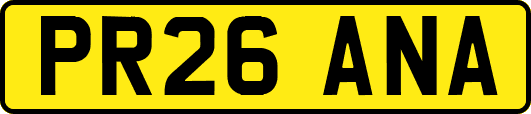 PR26ANA