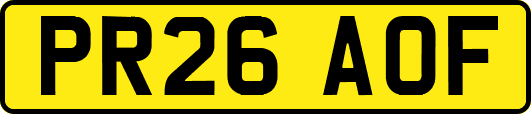 PR26AOF