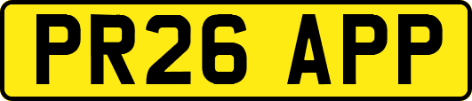 PR26APP