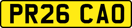 PR26CAO