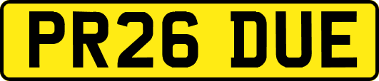 PR26DUE