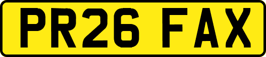 PR26FAX