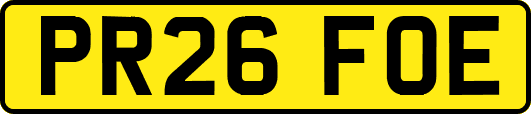 PR26FOE