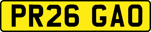 PR26GAO