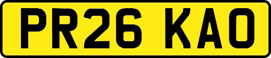 PR26KAO