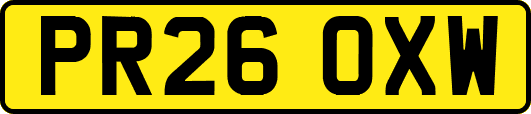 PR26OXW