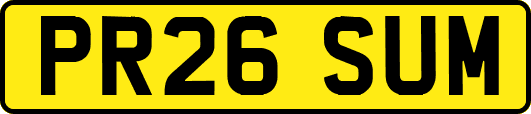 PR26SUM