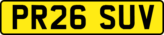 PR26SUV