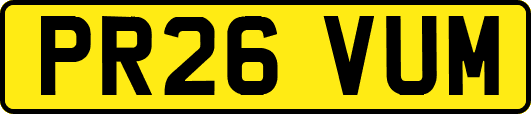 PR26VUM