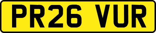 PR26VUR