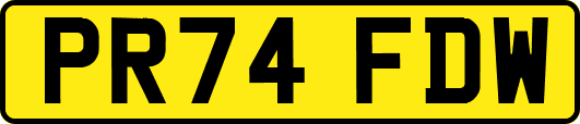 PR74FDW
