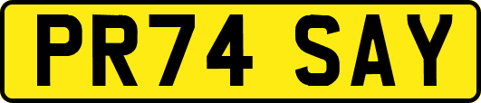 PR74SAY