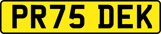 PR75DEK