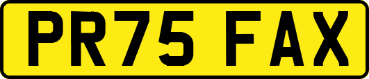PR75FAX