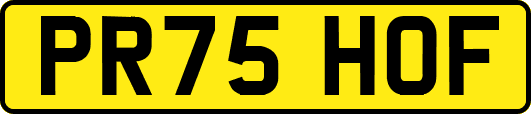 PR75HOF