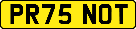 PR75NOT