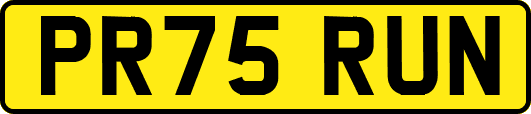 PR75RUN