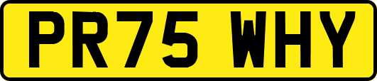 PR75WHY