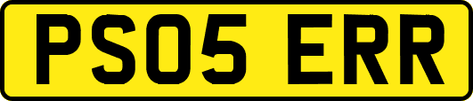 PS05ERR