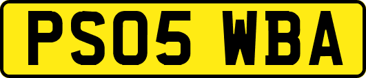 PS05WBA