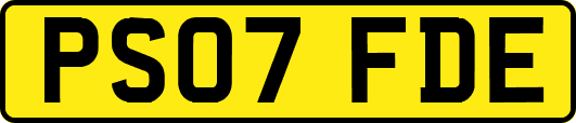 PS07FDE