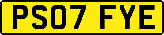 PS07FYE