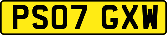 PS07GXW