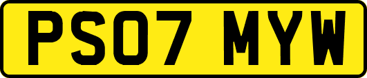PS07MYW