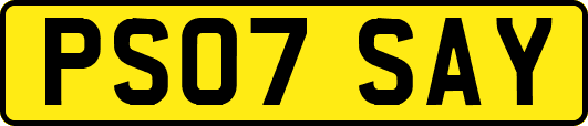 PS07SAY